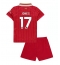 Liverpool Curtis Jones #17 Heimtrikot Kinder 2024-25 Kurzarm (+ kurze hosen)