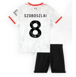 Liverpool Dominik Szoboszlai #8 3rd trikot Kinder 2024-25 Kurzarm (+ kurze hosen)