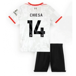 Liverpool Federico Chiesa #14 3rd trikot Kinder 2024-25 Kurzarm (+ kurze hosen)