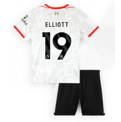 Liverpool Harvey Elliott #19 3rd trikot Kinder 2024-25 Kurzarm (+ kurze hosen)