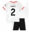 Liverpool Joe Gomez #2 3rd trikot Kinder 2024-25 Kurzarm (+ kurze hosen)