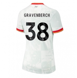 Liverpool Ryan Gravenberch #38 3rd trikot Frauen 2024-25 Kurzarm