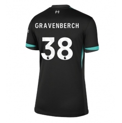 Liverpool Ryan Gravenberch #38 Auswärtstrikot Frauen 2024-25 Kurzarm