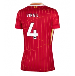 Liverpool Virgil van Dijk #4 Heimtrikot Frauen 2024-25 Kurzarm