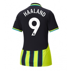 Manchester City Erling Haaland #9 Auswärtstrikot Frauen 2024-25 Kurzarm