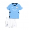 Manchester City Erling Haaland #9 Heimtrikot Kinder 2024-25 Kurzarm (+ kurze hosen)