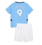 Manchester City Erling Haaland #9 Heimtrikot Kinder 2024-25 Kurzarm (+ kurze hosen)