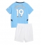 Manchester City Ilkay Gundogan #19 Heimtrikot Kinder 2024-25 Kurzarm (+ kurze hosen)