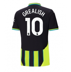 Manchester City Jack Grealish #10 Auswärtstrikot 2024-25 Kurzarm