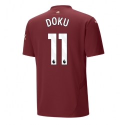 Manchester City Jeremy Doku #11 3rd trikot 2024-25 Kurzarm