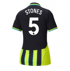 Manchester City John Stones #5 Auswärtstrikot Frauen 2024-25 Kurzarm