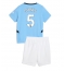 Manchester City John Stones #5 Heimtrikot Kinder 2024-25 Kurzarm (+ kurze hosen)