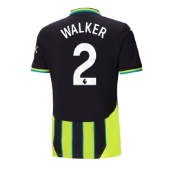 Manchester City Kyle Walker #2 Auswärtstrikot 2024-25 Kurzarm