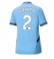 Manchester City Kyle Walker #2 Heimtrikot Frauen 2024-25 Kurzarm