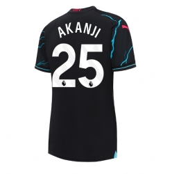 Manchester City Manuel Akanji #25 3rd trikot Frauen 2023-24 Kurzarm
