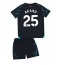 Manchester City Manuel Akanji #25 3rd trikot Kinder 2023-24 Kurzarm (+ kurze hosen)