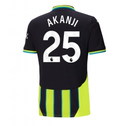 Manchester City Manuel Akanji #25 Auswärtstrikot 2024-25 Kurzarm