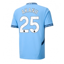 Manchester City Manuel Akanji #25 Heimtrikot 2024-25 Kurzarm