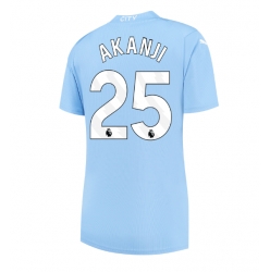 Manchester City Manuel Akanji #25 Heimtrikot Frauen 2023-24 Kurzarm