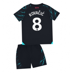 Manchester City Mateo Kovacic #8 3rd trikot Kinder 2023-24 Kurzarm (+ kurze hosen)