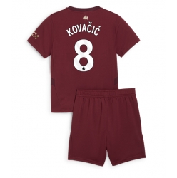 Manchester City Mateo Kovacic #8 3rd trikot Kinder 2024-25 Kurzarm (+ kurze hosen)