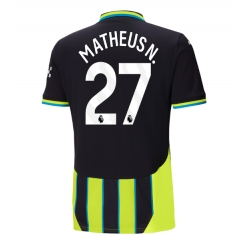 Manchester City Matheus Nunes #27 Auswärtstrikot 2024-25 Kurzarm