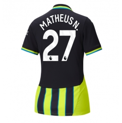 Manchester City Matheus Nunes #27 Auswärtstrikot Frauen 2024-25 Kurzarm