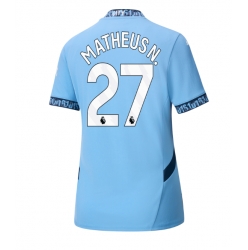 Manchester City Matheus Nunes #27 Heimtrikot Frauen 2024-25 Kurzarm