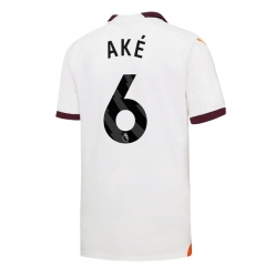 Manchester City Nathan Ake #6 Auswärtstrikot 2023-24 Kurzarm