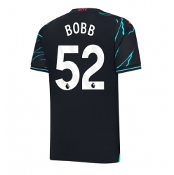 Manchester City Oscar Bobb #52 3rd trikot 2023-24 Kurzarm