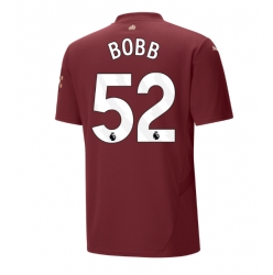 Manchester City Oscar Bobb #52 3rd trikot 2024-25 Kurzarm