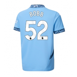 Manchester City Oscar Bobb #52 Heimtrikot 2024-25 Kurzarm