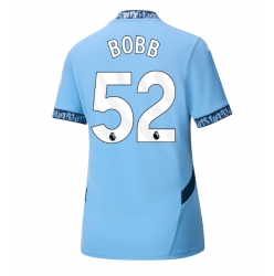 Manchester City Oscar Bobb #52 Heimtrikot Frauen 2024-25 Kurzarm