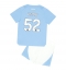 Manchester City Oscar Bobb #52 Heimtrikot Kinder 2023-24 Kurzarm (+ kurze hosen)