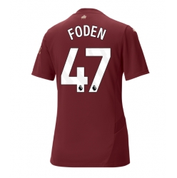 Manchester City Phil Foden #47 3rd trikot Frauen 2024-25 Kurzarm