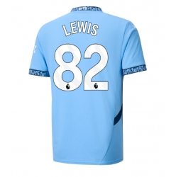 Manchester City Rico Lewis #82 Heimtrikot 2024-25 Kurzarm