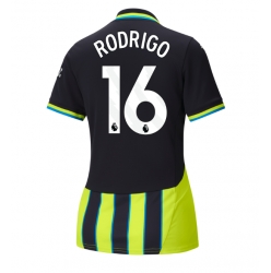 Manchester City Rodri Hernandez #16 Auswärtstrikot Frauen 2024-25 Kurzarm