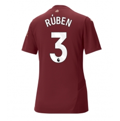 Manchester City Ruben Dias #3 3rd trikot Frauen 2024-25 Kurzarm