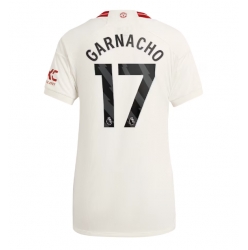 Manchester United Alejandro Garnacho #17 3rd trikot Frauen 2023-24 Kurzarm