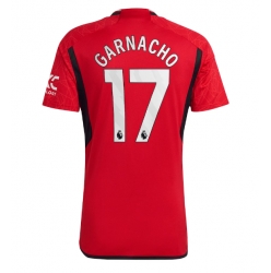 Manchester United Alejandro Garnacho #17 Heimtrikot 2023-24 Kurzarm