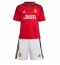 Manchester United Alejandro Garnacho #17 Heimtrikot Kinder 2023-24 Kurzarm (+ kurze hosen)