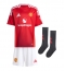 Manchester United Alejandro Garnacho #17 Heimtrikot Kinder 2024-25 Kurzarm (+ kurze hosen)