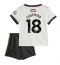 Manchester United Casemiro #18 3rd trikot Kinder 2024-25 Kurzarm (+ kurze hosen)