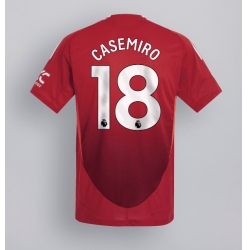 Manchester United Casemiro #18 Heimtrikot 2024-25 Kurzarm