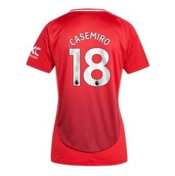 Manchester United Casemiro #18 Heimtrikot Frauen 2024-25 Kurzarm