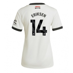 Manchester United Christian Eriksen #14 3rd trikot Frauen 2024-25 Kurzarm