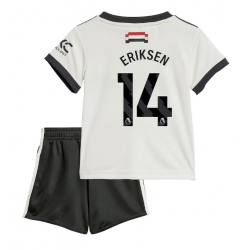 Manchester United Christian Eriksen #14 3rd trikot Kinder 2024-25 Kurzarm (+ kurze hosen)