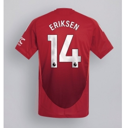 Manchester United Christian Eriksen #14 Heimtrikot 2024-25 Kurzarm