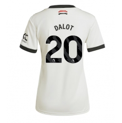 Manchester United Diogo Dalot #20 3rd trikot Frauen 2024-25 Kurzarm