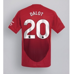 Manchester United Diogo Dalot #20 Heimtrikot 2024-25 Kurzarm